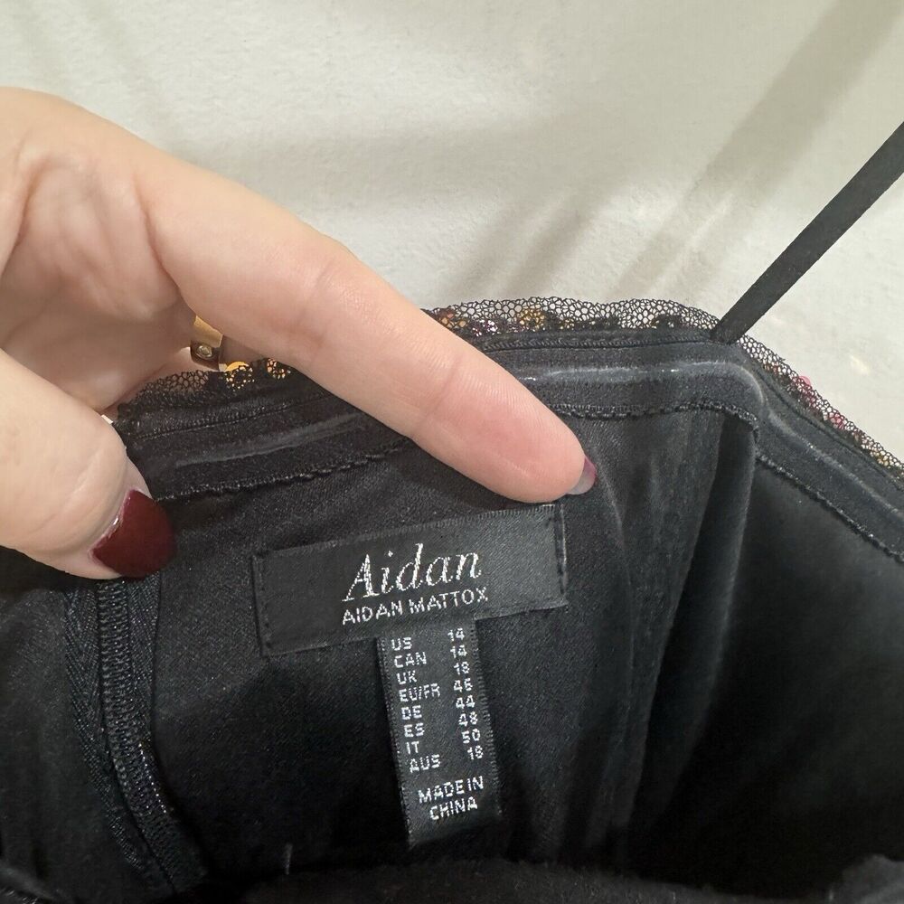 Aidan Mattox Fully Sequined Structured Shorts Rom… - image 3